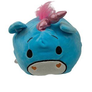 Stackable Unicorn Plush Stuffed Animal Blue Pink
